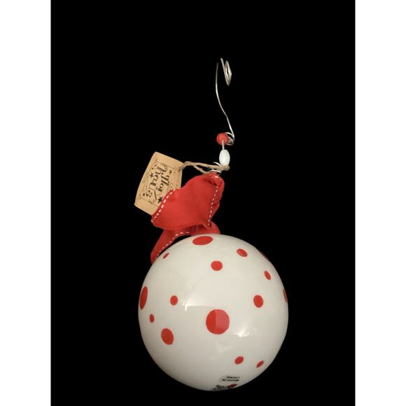 Laura Kirkland Glass Ornament, Glory Haus: “Teach your heart out 2019” - Picture 4 of 5